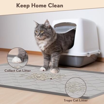 Large Cat Litter Mat 34" x 22"